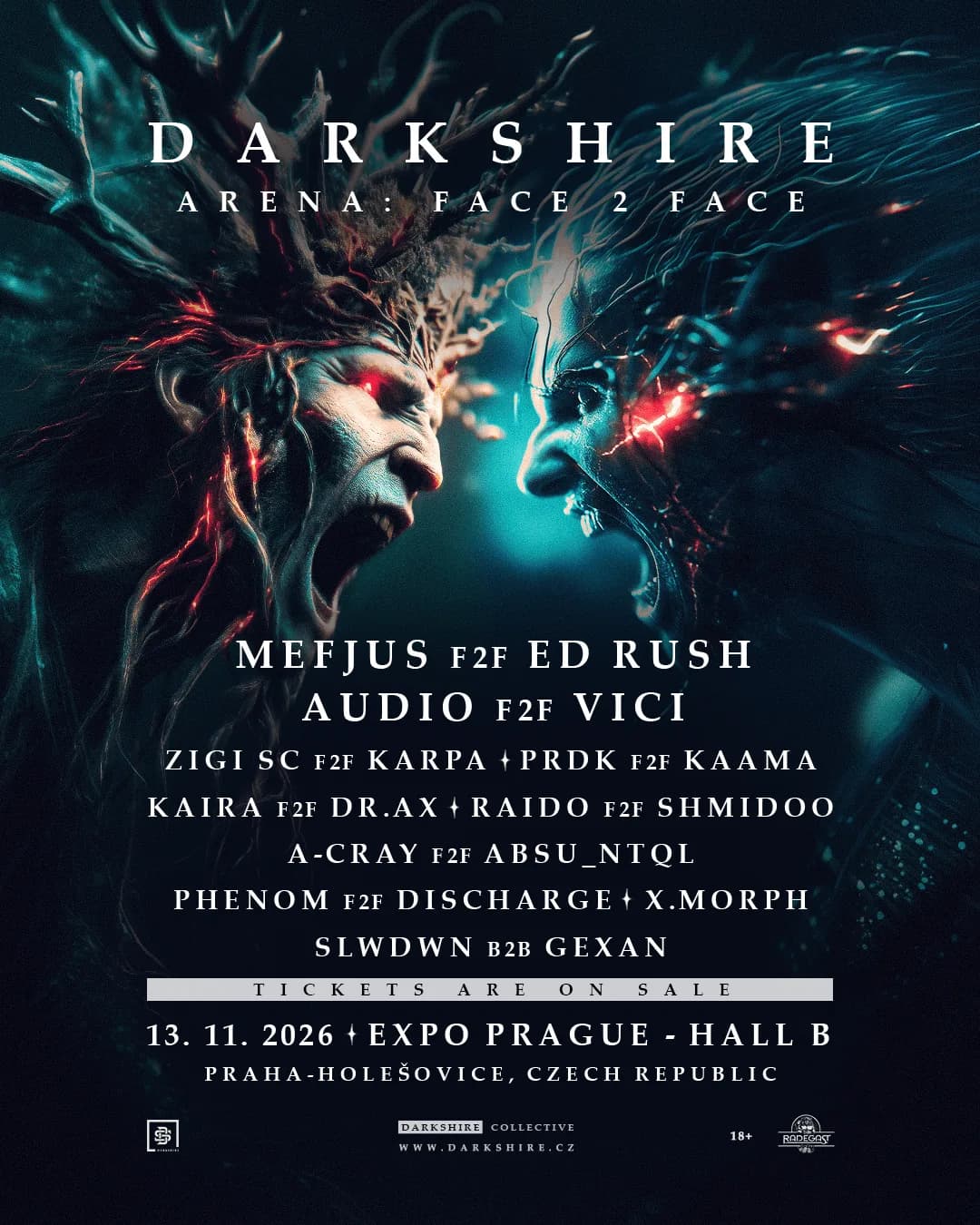Darkshire Arena: Face 2 Face Prague artwork
