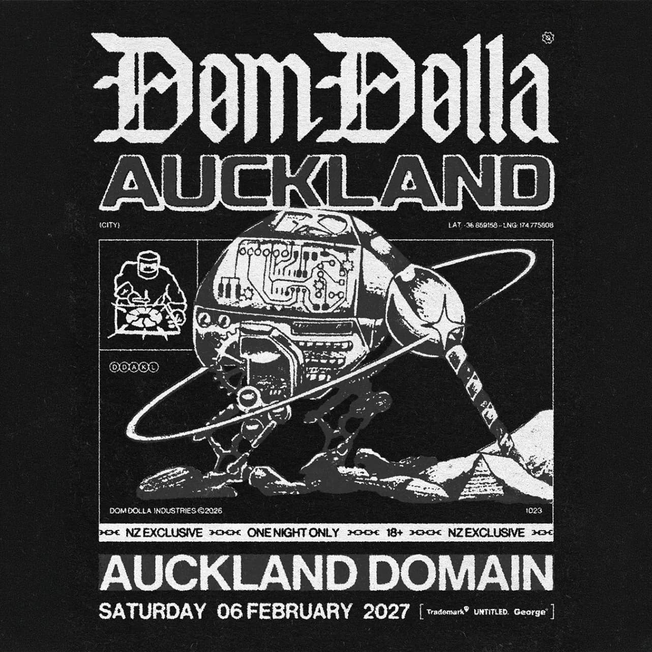 Auckland Domain artwork