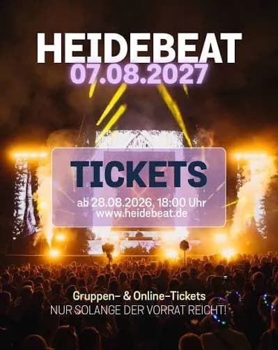 Heidebeat Festival 2027 artwork