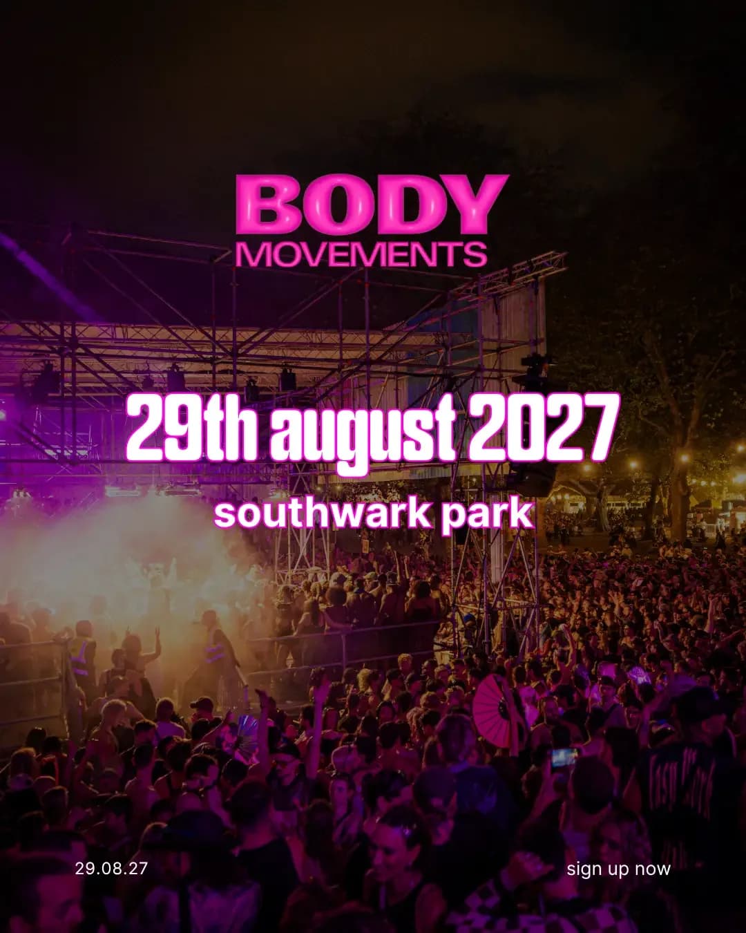 Body Movements Festival 2027 artwork