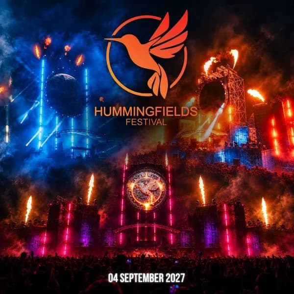 Hummingfields Festival 2027 artwork