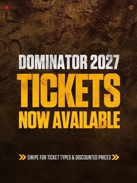 Dominator Festival 2027 artwork