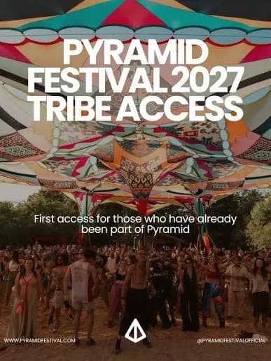 Pyramid Festival 2027 artwork
