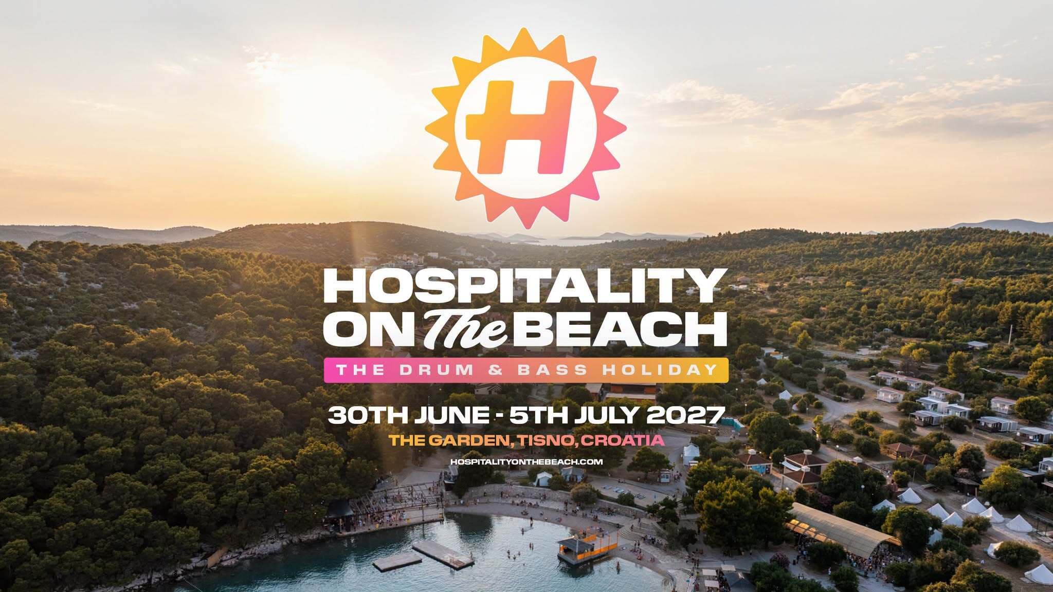 Hospitality on the Beach 2027 artwork