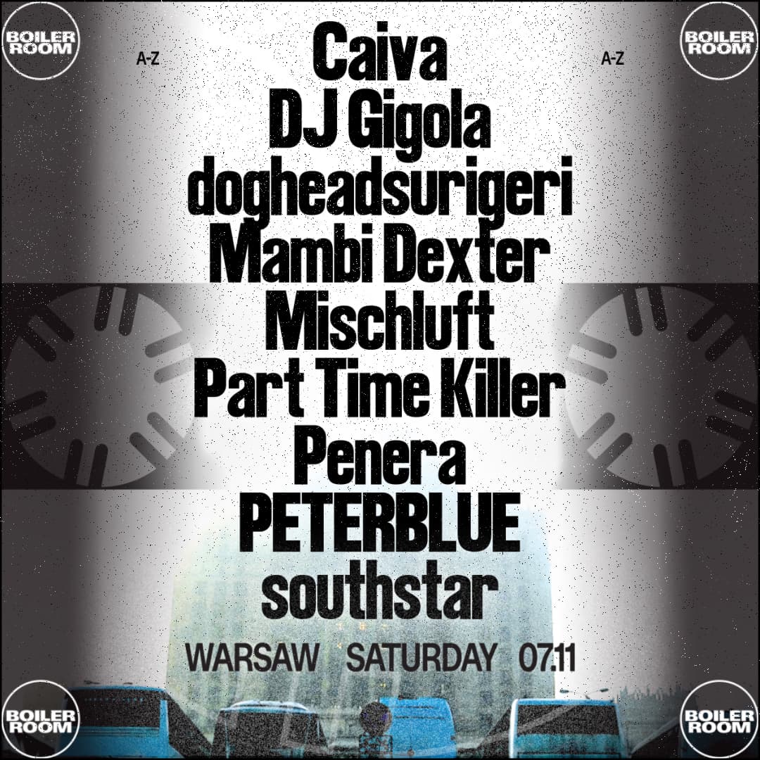 BOILER ROOM WARSAW 2026 artwork
